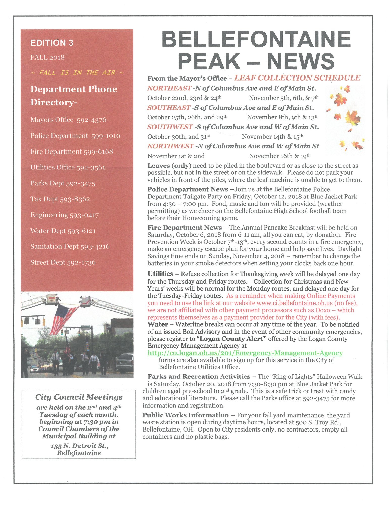 Bellefontaine Peak News
